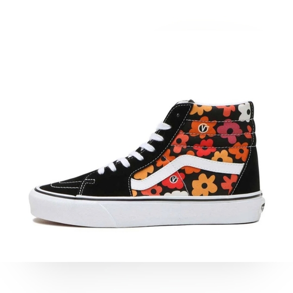 Vans Sk8-Hi Black Flower *NWT* - Picture 5 of 16